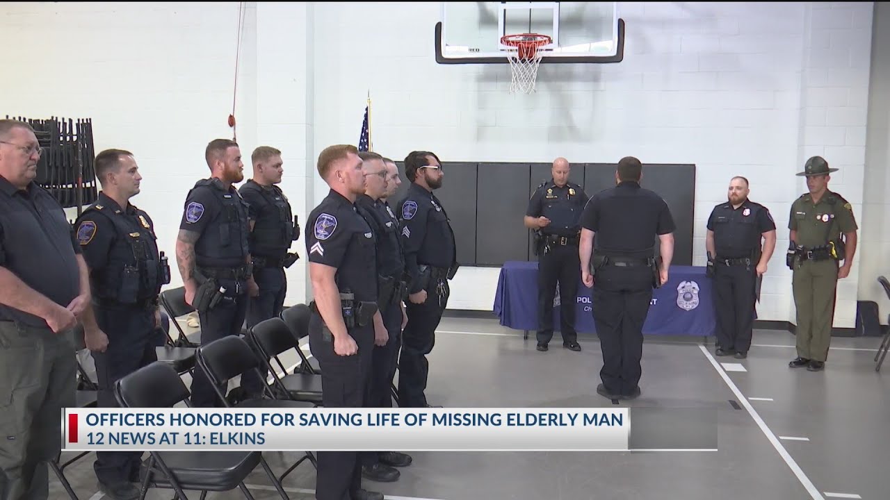 First responders in Elkins honored after elderly man’s life was saved