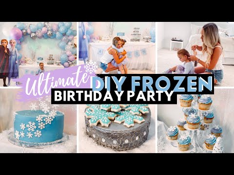 Frozen Birthday Party Ideas - DIY Inspired