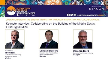 Keynote Interview: Collaborating on the Building of the Middle East’s First Digital Mine