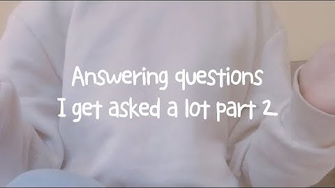 Answering questions I get asked a lot part 2 Trend