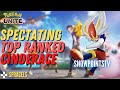 Top Ranked Cinderace Gameplay *Spectating SnowpointsTV* - Pokémon Unite