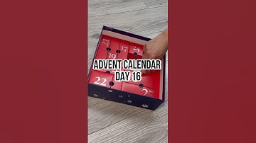 Open with me my advent calendar. Day 16🎁 #asmr #unboxing #unpacking #adventcalendar #cosmetics