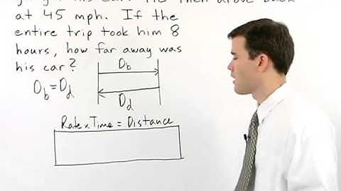 Motion Problems | MathHelp.com