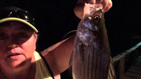 Fish On Bass oops Crappie