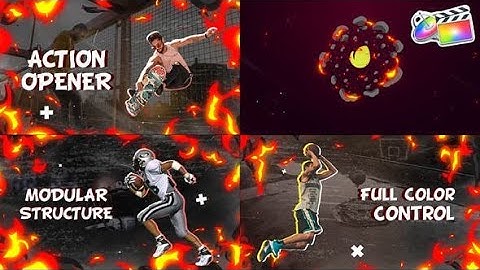 Top Apple Motion Projects: Action Slideshow | FCPX