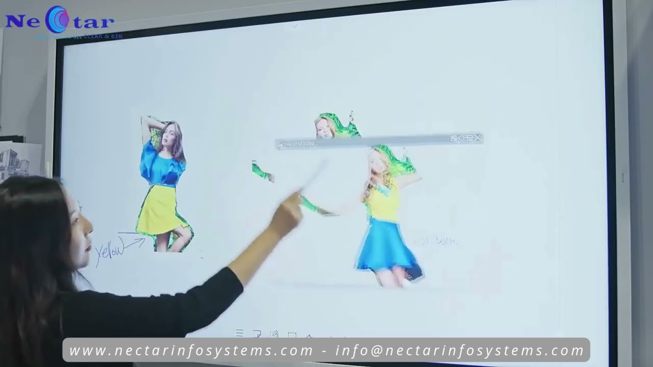 Samsung Flip 2 WM65R 65″ Interactive Display by Nectar Infosystems