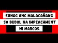 Sunog Ang MalacañangSa Budol Na Impeachment Ni Marcos