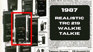 Realistic TRC219 Walkie Talkie ( Stranger Things )