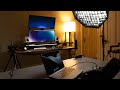 I built my dream home office  2024 desk setup  studio tour