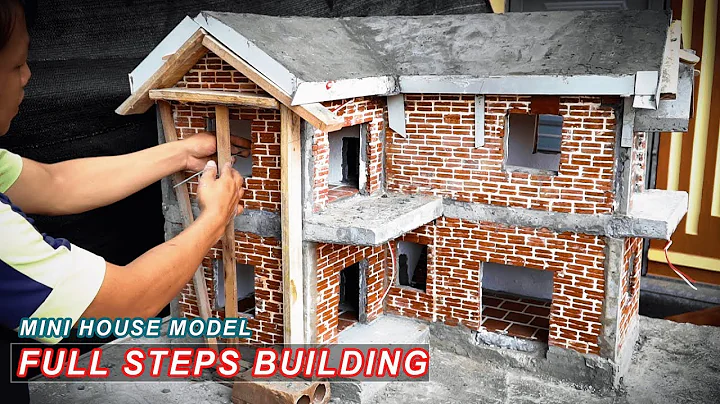Building Dream Mini House model with bricks | Full steps as reality