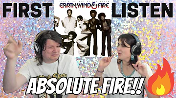 EARTH WIND & FIRE - Reasons | FIRST TIME COUPLE REACTION | This was FIRE!