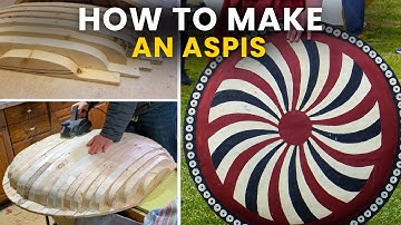 Making a Historically Accurate Aspis - how to make a hoplite shield using scans of an original
