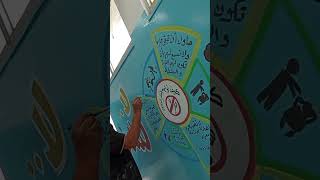 رسم  artistpainting  painting  drawing جداريات مدارس عماد_المقداد