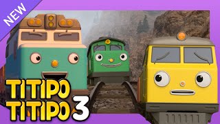 TITIPO S3 EP12 Superman Loco l Train Cartoons For Kids | Titipo the Little Train