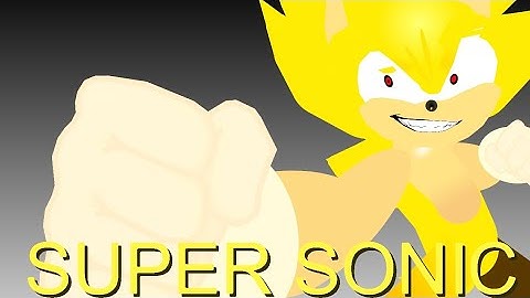 Super Sonic Mini Animation | Stick Nodes Pro Animation | Sonic Fan Animation