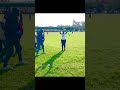 Kenyan Sports Football Fans Celebration Joyous Jubilation Stadium Pitch Arena Musical Dancing Ceremo