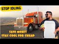 STOP IDLING, CHEAPEST APU , INSTALL YOURSELF ,SAVE MONEY AND YOUR TRUCK #bigrigjatt #punjabitrucker