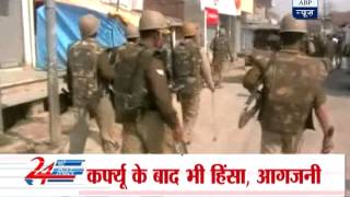 No relief in curfew at ambedkar nagar. police imposed after death of
ram babu gupta and locals turned violent the death. for more info log
on to...