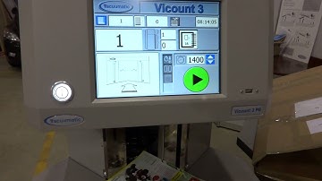 Paper counting machine - Vacuumatic Vicount 3 - Counting booklets