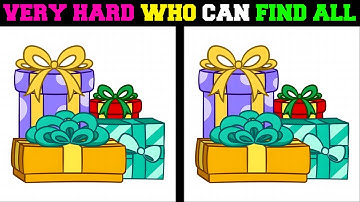 Spot the differences.Find the 3 Hidden Differences! 👀 Fun Brain Challenge!