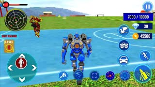 Monster Truck Robot Wars – New Dragon Robot Game Android Gameplay #1 screenshot 5