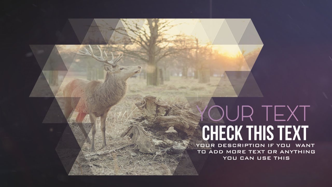 Template Media Triangle Slideshow Sony Vegas 12 13 14 Youtube Sony Vegas Pro Slideshow Templates Free
