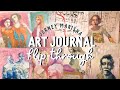 The secret to amazing portrait art journal pages with jerney marisha  art journal flip through