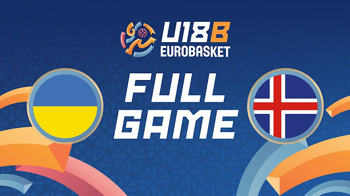 Group Phase | Ukraine v Iceland | Full Basketball Game | FIBA U18 Women's EuroBasket 2025 Division B