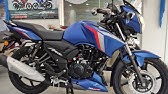 Tvs Apache Rtr 160 2v Bs6 Matt Blue Color Detailed Review Price Mileage Dual Disc Youtube