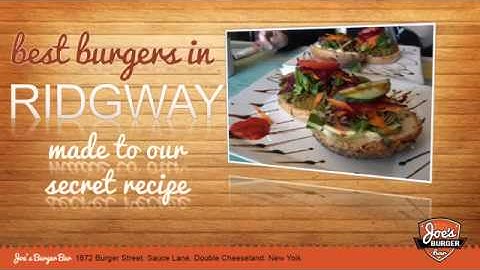 Double Cheese PowerPoint For Video Restaurant Template