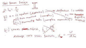 Steel Beam Design Step by Step Explanation with Examples Strength and Mechanics of Materials