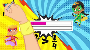 Skill Builder - Comparing Fractions - 3rd Grade