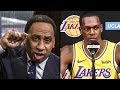 Stephen A. Smith BLOWS UP On Rondo After Game