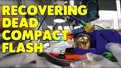 compact flash card not recognized? worry no more...