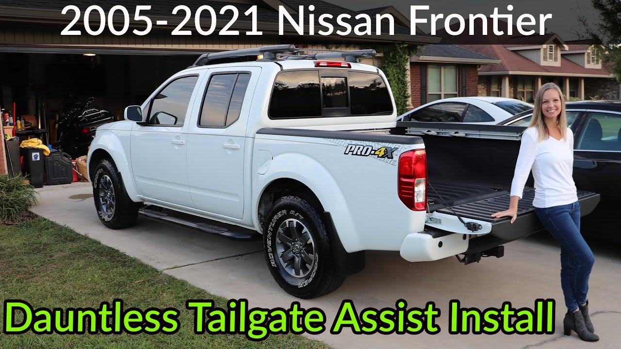 Dauntless Tailgate Assist EASY Install (2005 2021 Nissan Frontier