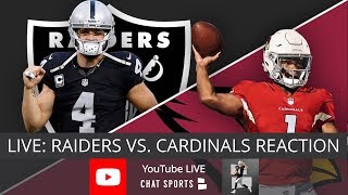 Raiders vs. cardinals live stream reaction from the chat sports crew
– mitchell and tad are here for play-by-play! today’s highlights
rea...
