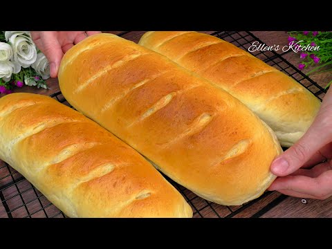 Я больше не покупаю хлеб! Новый идеальный рецепт быстрого хлеба за 5 минут!