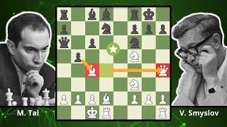 International Chess Federation on X: This Saturday puzzle is a tribute to  the king of attacks, one and only Mikhail Tal. The position is from the game  Tal - Smyslov, played at