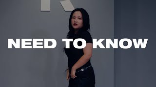 Doja Cat - Need To Know l YOONKYUNG choreography Resimi