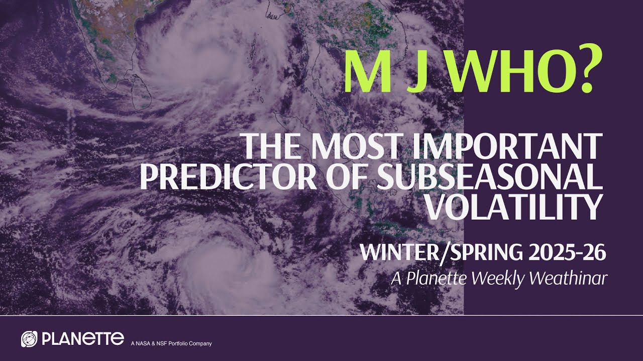 MJ Who? The Most Important Predictor of Sub Seasonal Weather Volatility ...