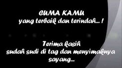 CUMA KAMU by. RIDHO RHOMA with LYRIC {BLACK and WHITE VERSION}  - Durasi: 4:04. 