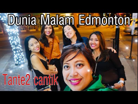 DUNIA MALAM ALA TANTE CANTIK EDMONTON || PAKE KAIN TRADISIONAL