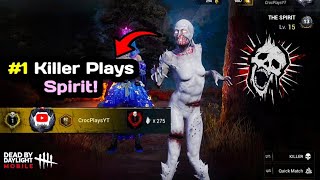 How Does #1 Killer Main Plays Spirit?! | Dbd Mobile