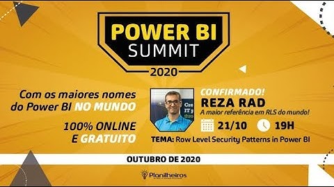 Power BI Summit 2020 - Reza Rad - RLS Patterns