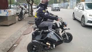 Information Homemade - Monkey 49cc mini sidecar Update