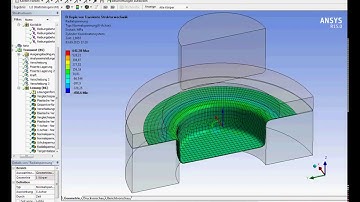 Ansys Workbench Deep drawing simulation