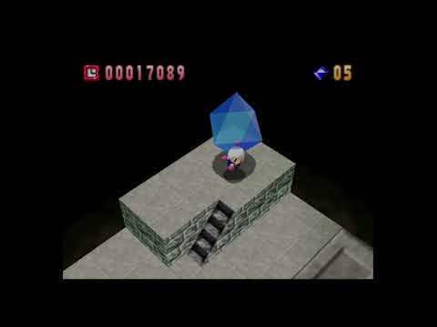 Bomberman 64 100% Walkthrough Green Garden Stage 1-3