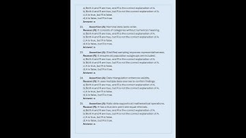 UGC NET DEC 2025 | UNIT 5 BUSINESS STATISTICS AND RESEARCH METHODS | RS - 5.15 #ugcnet2025