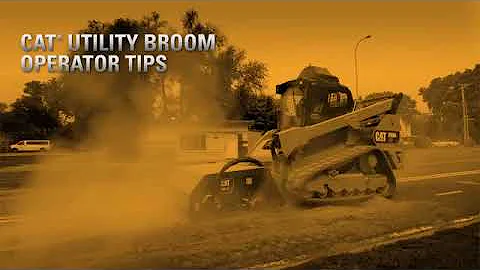 CAT Utility Broom Operating Tips