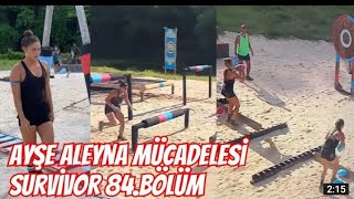 Survivor 2021 Ayşe Ve Aleyna Kalaycıoğlu Ilk Mücadele Canlı Karşılaşma Kazanan ?